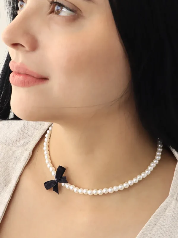 Collar perlas, marca Brazz by Roel