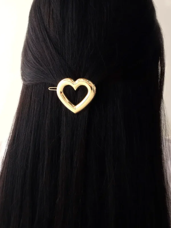 Hair Clips/ En Baño De Oro 24k. Marca Brazz By Roel.