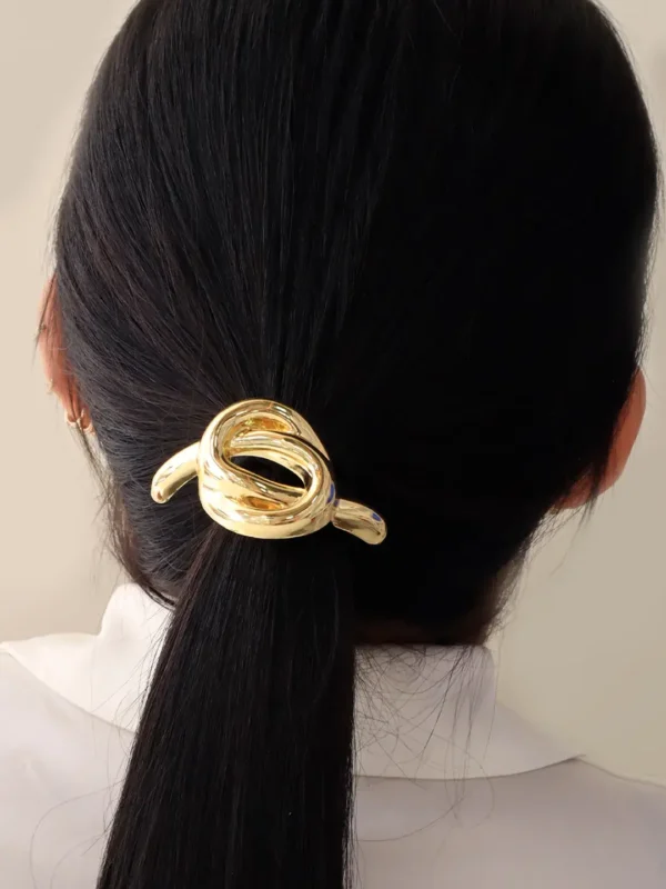 Pony Cuff/ En Baño De Oro 24k. Marca Brazz By Roel.