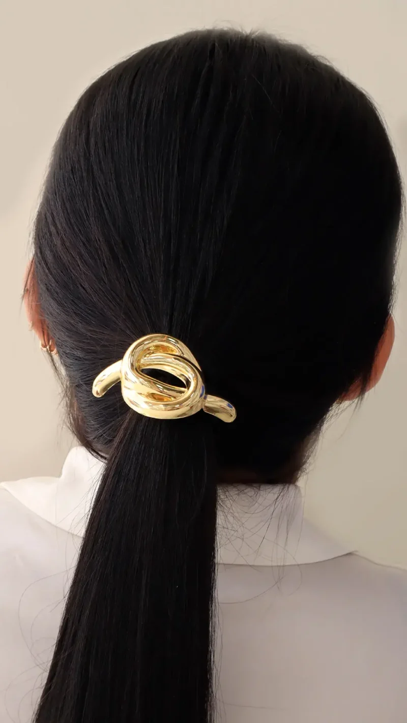 Pony Cuff/ En Baño De Oro 24k. Marca Brazz By Roel.