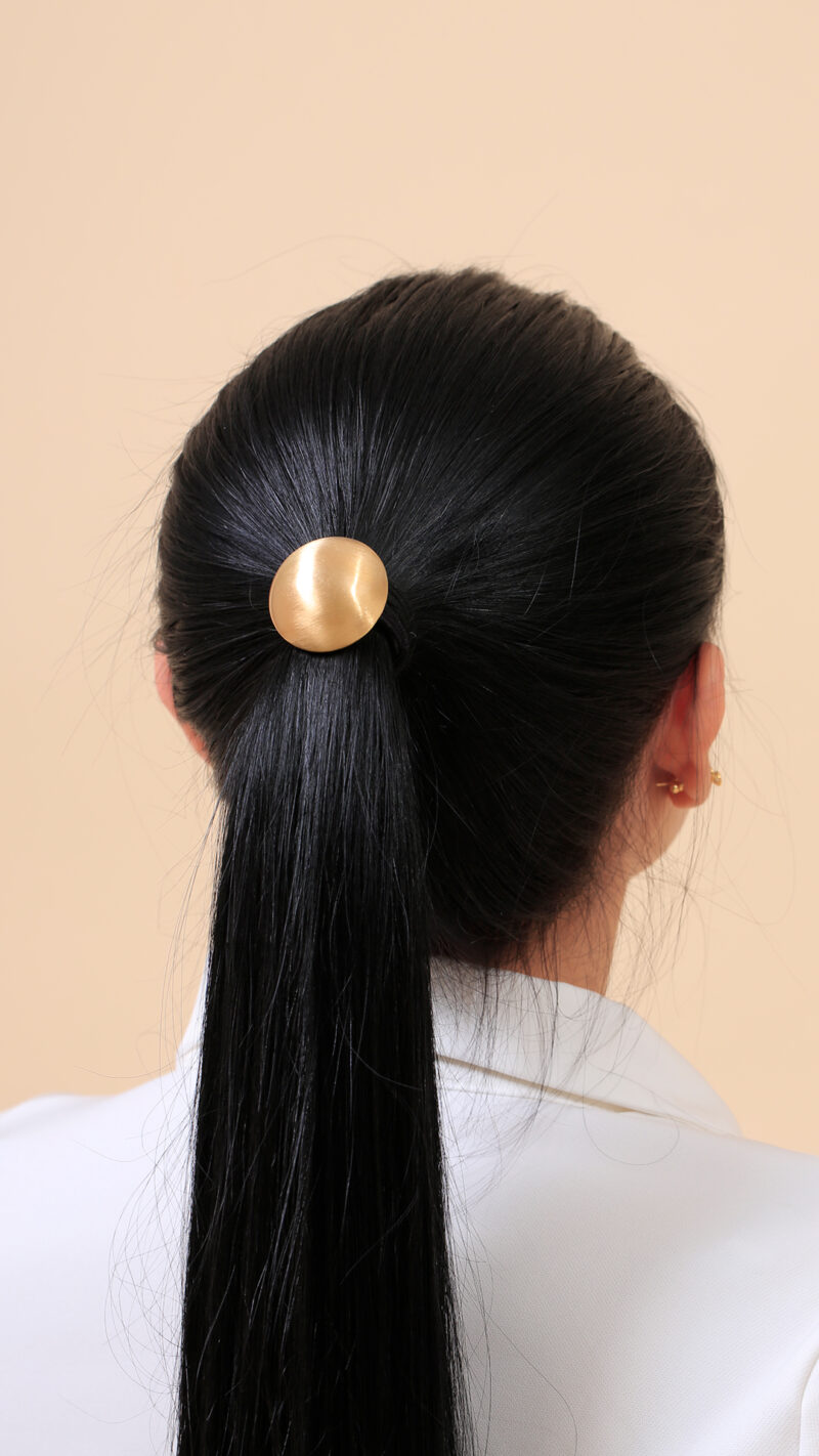 Pony Cuff/ En Baño De Oro 24k. Marca Brazz By Roel.