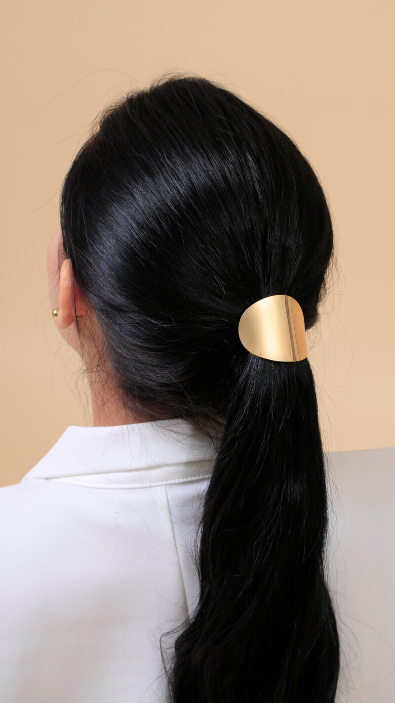 Pony Cuff/ En Baño De Oro 24k. Marca Brazz By Roel.