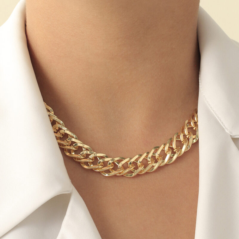 Cadena Tejida Chunky