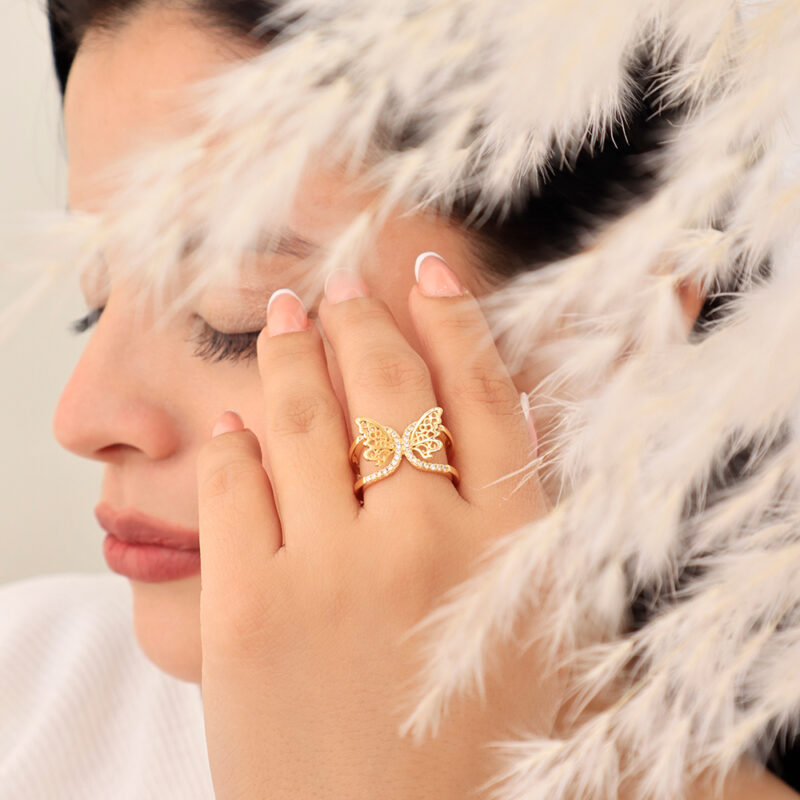 Anillo Mariposa