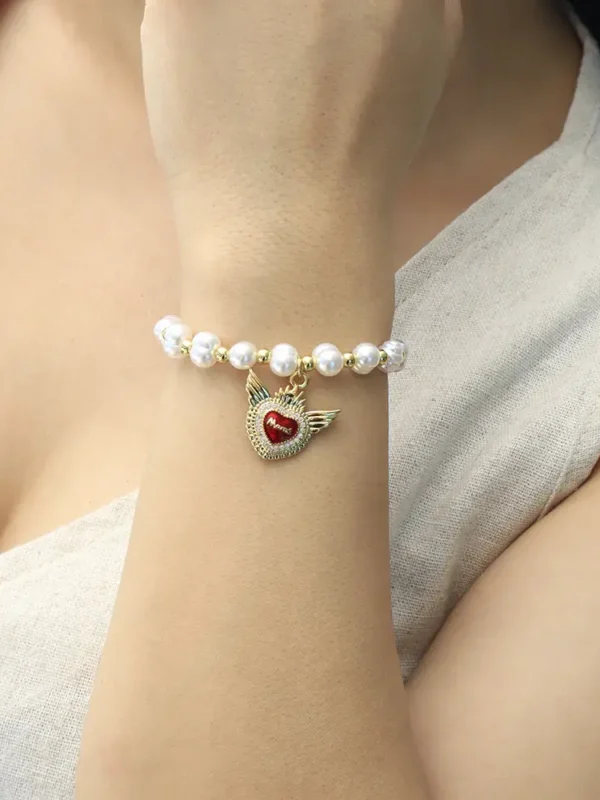Pulsera Mamá/ En Baño De Oro 24k. Marca Brazz By Roel.