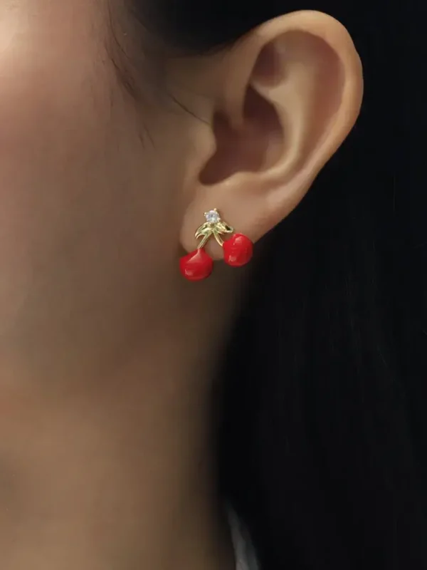 Topo Cereza/ En Baño De Oro 24K. Marca Brazz By Roel.
