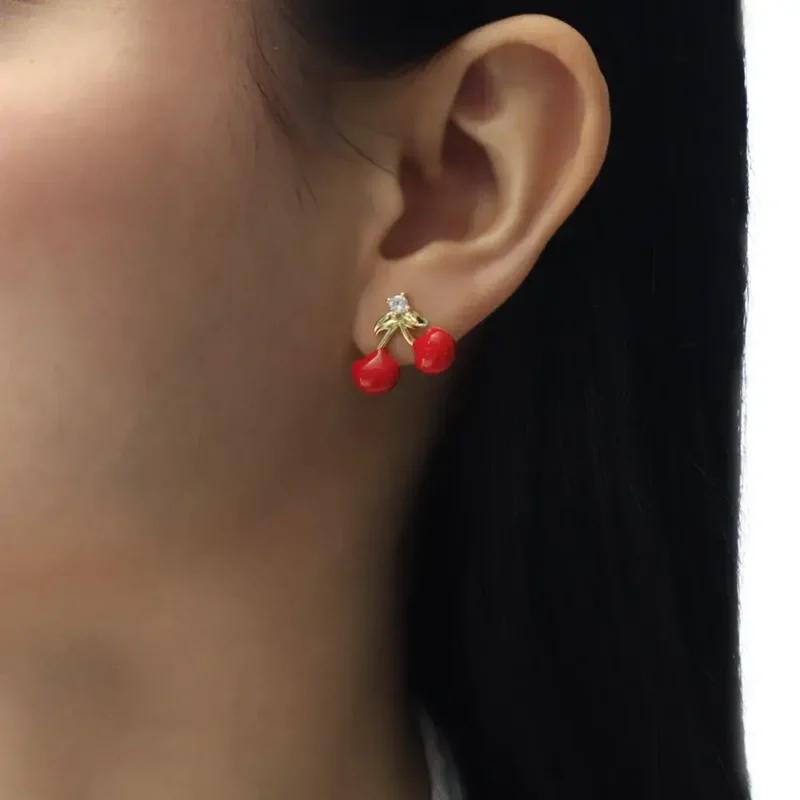 Topo Cereza/ En Baño De Oro 24K. Marca Brazz By Roel.